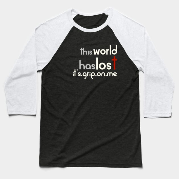 Lost Grip Baseball T-Shirt by SpanglishFaith
